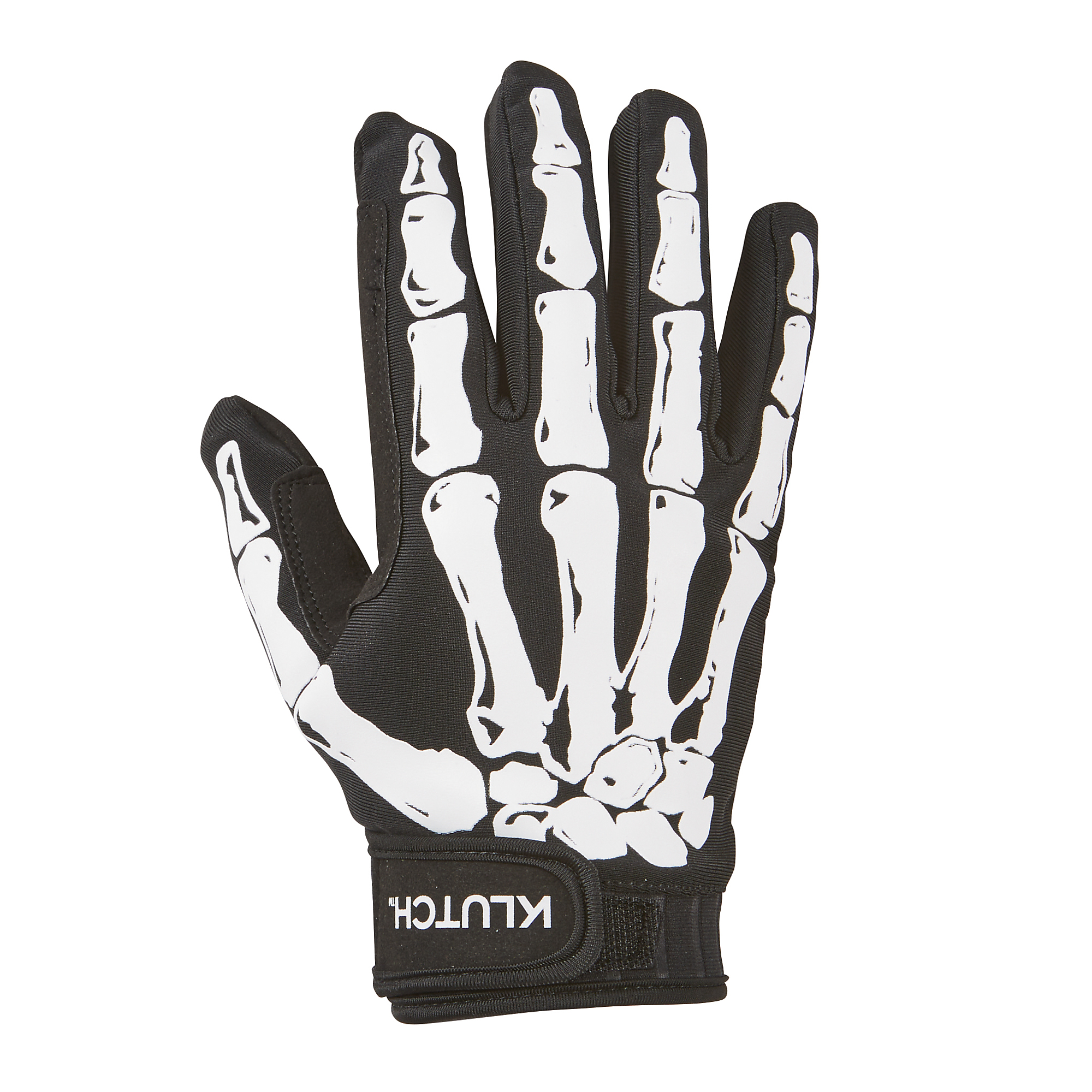 Klutch Bones High-Dexterity Utility Gloves, Black/Gray, Large